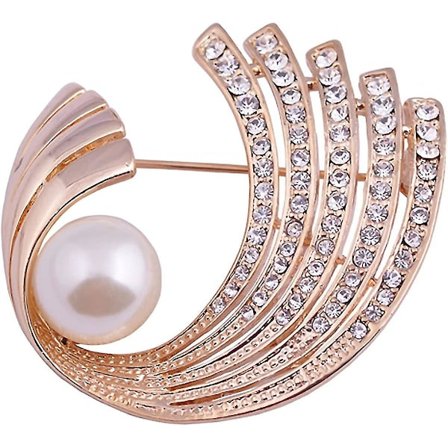 Naisten Solki Pinni Luotu Helmi Ja Kuutio Zirkonia Solki Hää/juhliin