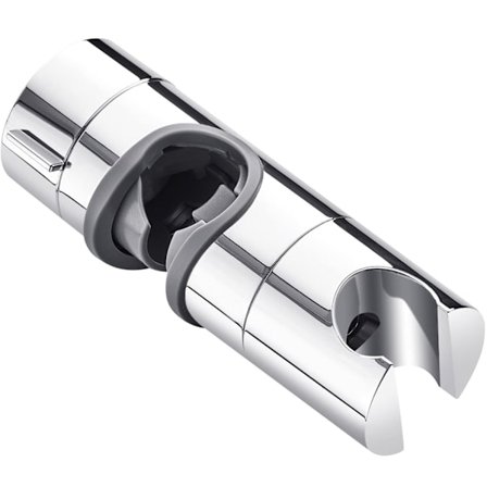 Hånddusjbrakettholder Universal Justerbar for Baderom Glide Bar O.D 22-25MM(0.86-0.98 Tommer) Erstatning