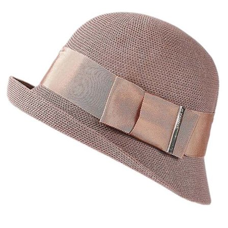 Elegant Bowlerhatt med Vinklad Kant - Dekorativ Jazzhatt för Street Shooting