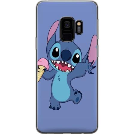 Samsung Galaxy S9 Gennemsigtig cover Lykkelig Stitch
