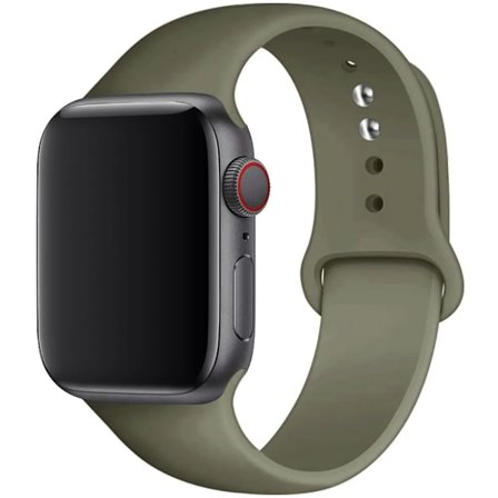 Silikonarmband för Apple Watch-armband 40 mm 49mm 44 mm 45mm 46mm 42mm 41mm 38mm sportarmband iWatch serie 10 9 8 3 SE ultra 2