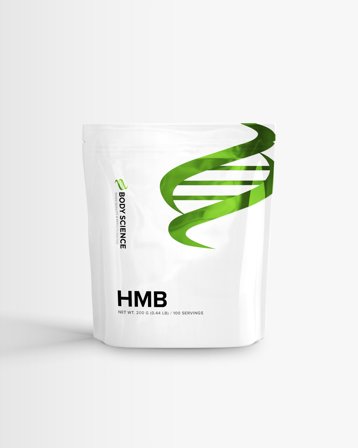 3 x HMB-pulver - 200 g - Body Science - Kosttilskud