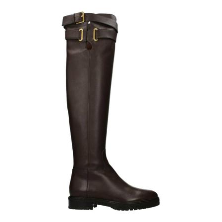 Valentino Garavani Laarzen , Bruin , Dames , Maat: 38 EU Hoge & overknee laarzen
