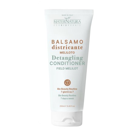 MATERNATURA Balsamo Maschere e Olii Balsamo Lavaggi Frequenti Meliloto 250ml - Balsamo Uso frequente Capelli