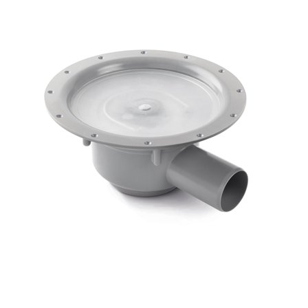 Jafo PS 50 Gulvsluk sideutløp, 50 mm Uten teppepakke, Innendørsavløp