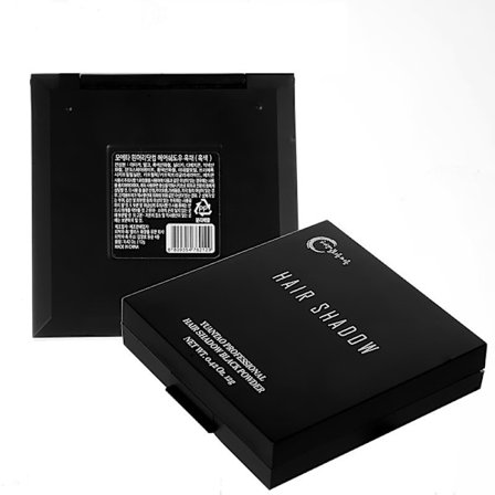 Hår farvepulver til at fylde panden for at dække de hvide hårrødder hårfarvepen gravide frisør sort-brun