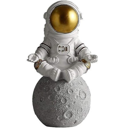 Kreative astronautfigurer til hjemmets skrivebordsdekoration gave Kreativ astronaut 1 stk