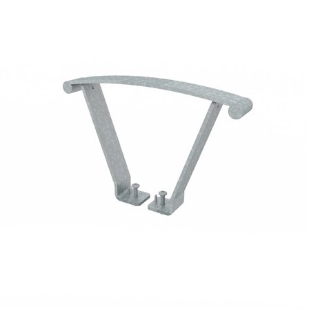 Armstöd till parkbänk, galvaniserat, par