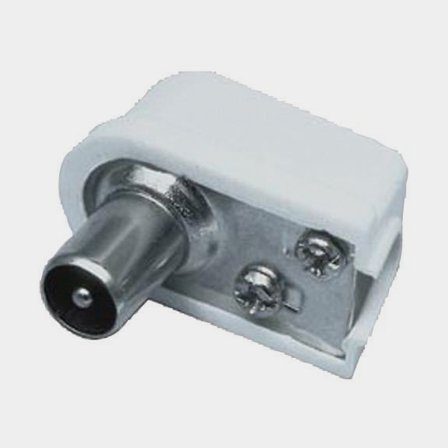 Tv-antennkontakt hane