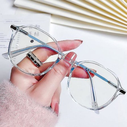 Barnas blålysblokkerende briller Lesebriller Datamaskin Spillbriller For gutt jente(Blå)