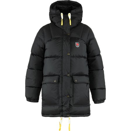 Fjällräven Women's Expedition Down Jacket in Black | Size: Large, Down/Supreme Microloft