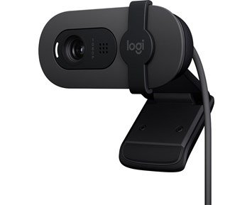 Logitech Brio 100 - Graphite - Webbkamera med Full HD-upplösning & ljuskorrigering