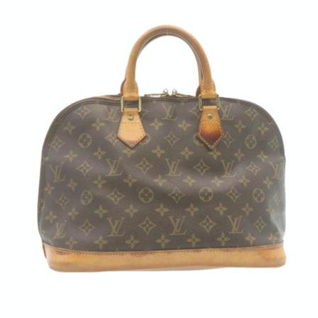 Louis Vuitton Vintage, Pre-owned Bag Bruin, Dames, Maat:ONE Size,leer