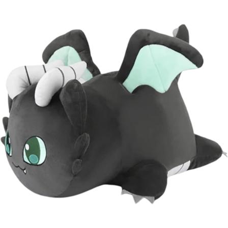 Utstoppede kattedyr Aphmau Meemeows kattemyke leketøy, katten mjau myk plysj smultring Hamburger katt plysjdukke (fluekatt, 9,84 tommer)