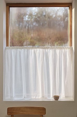 Jotex - Cafégardin Naturvit CORINNE - Köp Gardinkappor hos Jotex