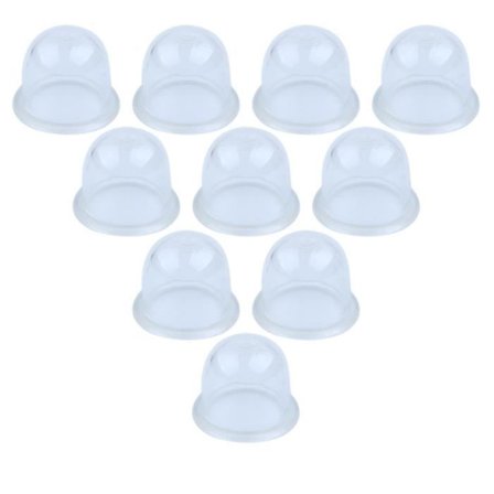 10x Forgaser Primer Pære Kompatibel med Honda FG100 GX22 GX31 Little Wonder Mantis Fræser