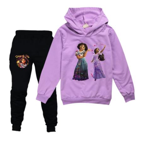 Kid Casual Mirabel Madrigal Sportswear Långärmade Huvbyxor