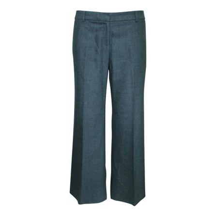 Burberry Vintage, Pre-owned Trousers Grijs, Dames, Maat:S
