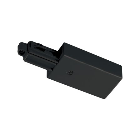 Q-Light Q-Track Tilkoblingsstykke Høyre Sort