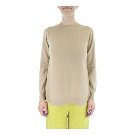 Kangra, Round-neck Knitwear Bruin, Dames, Maat:S