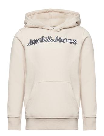 Jorlakewood Sweat Hood Bf Jnr Cream Jack & J S