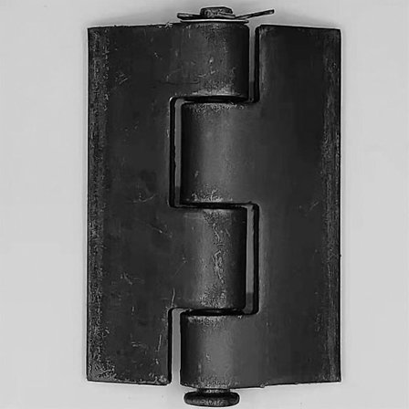 Sveisbare hengsler for tungt bruk - Stålhengsler for tunge porter og dører - Langvarig -