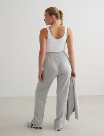 aim ́n Comfy Modal Wide Pants - Grey - M