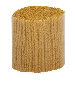 Knüpfgarn Weiß/beige