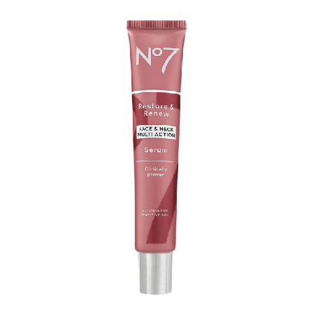 No7 Restore & Renew Face and neck serum specialbehandling 30 ML