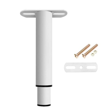 1/2 Stk Justerbar Møbel Ben Højde Kontrol HVID 1 STK 1 STK