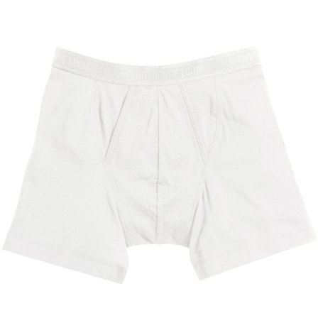 Fruit Of The Loom Klassiska boxer för män (paket med 2) Vit White S