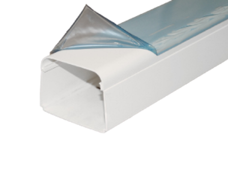 Canalplast Kanal 80x60mm Standard m/beskyttelsesfolie