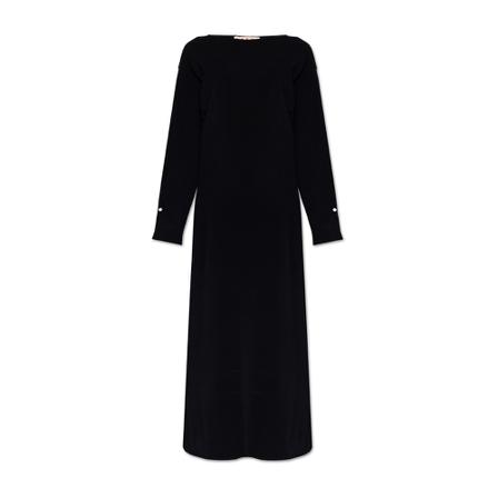 Marni, Long-sleeved dress Zwart, Dames, Maat:M