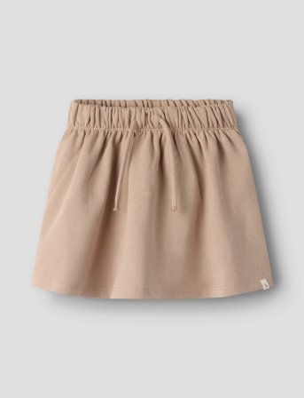 Lil'Atelier Nmfjobo Tia Sweat Skirt Lil - Beige - 98