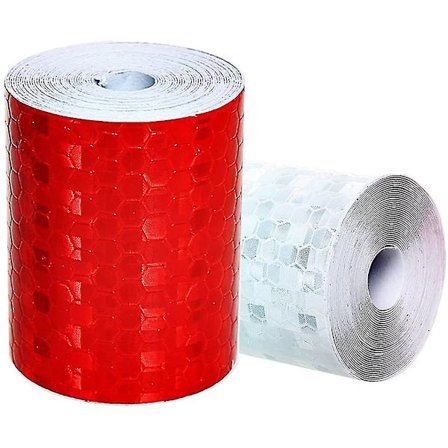 2 kpl Heijastavia varoitusteippejä turvateipit tarrat