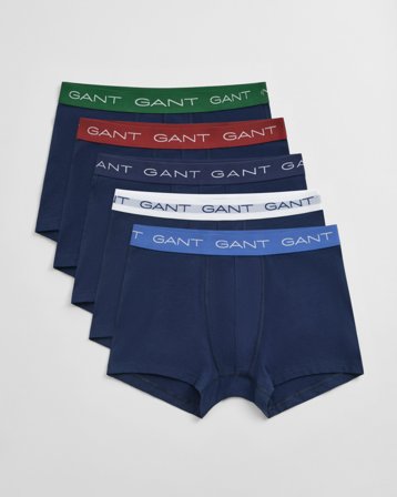 GANT Herren 5er-Pack Boxershorts (S) Blau
