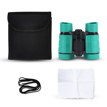 4x30 Forstørrelse Børn Udendørs Fuglekikker Børn Teleskop Legetøj Gave Grøn