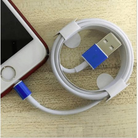 Laddkabel 2 meters till Iphone 5,6,7 samt Ipad