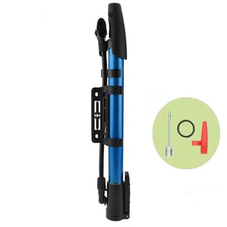 Mini Bike Pump Sykkel Dekk Inflator BLÅ