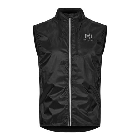 Hellner Biekkus Wind Vest Men's Men unlined vests Black XXL