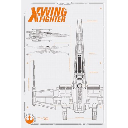 Star Wars Episode VII - X Wing Plans