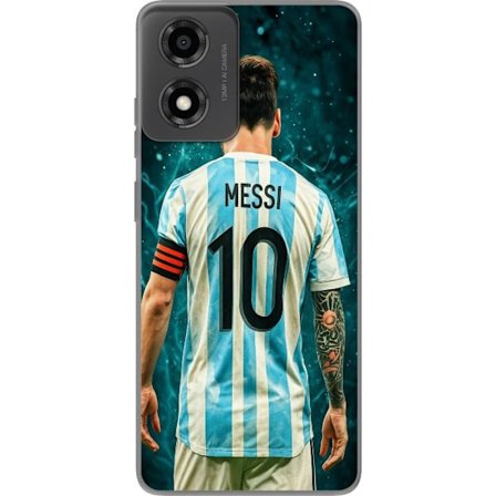 Yhteensopiva Puhelinkuori Motorola Motorola Moto E14 Messi