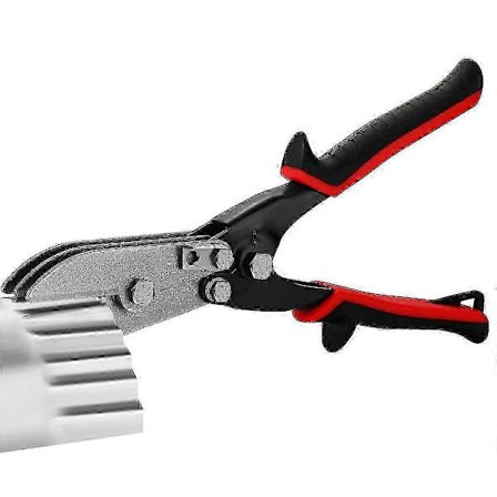 5-blads platekrymper, håndkrymper for HVAC-rør, nedløpskrymper for rør, kanalarbeid, ovnsrør