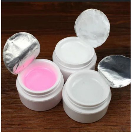 1 stk. Professionel UV Gel Neglelim til Dekoration UV Builder Gel til Negle 3D Kunstnerisk Negle Manicure