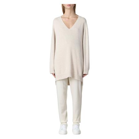 Twinset, V-neck Knitwear Beżowy, Kobieta, Rozmiar: S
