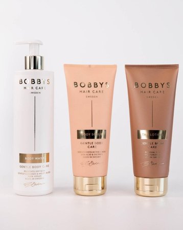 Body Wash & Body Scrub + Tan Lotion