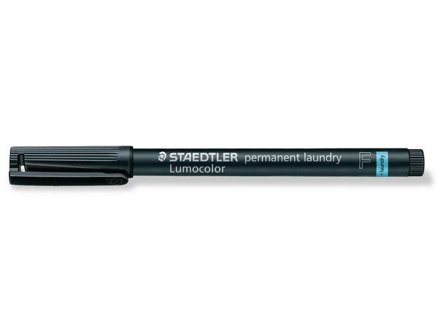 Staedtler Tekstilmerkepenn Lumocolor Perm. 0,6mm sort