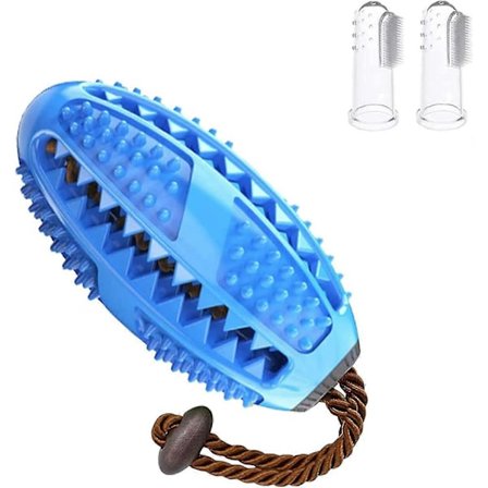 Toothbrush Stick, Dog Toothbrush Chew Toy, 1 Piece Dog Toy Ball And 2 Pieces Heilwiy Pet Gift