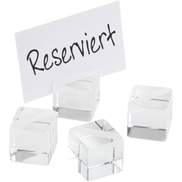 APS Bordskilt Akryl 3x3x3cm