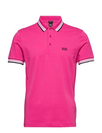 Paddy Polos Short-sleeved Lyserød BOSS